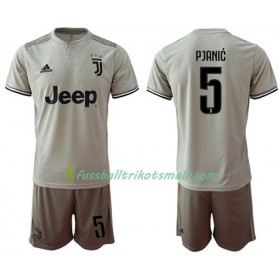 Fußballtrikots Juventus Turin Pjanic 5 Kinder 2018-2019 Kurzarm Auswärts-trikot kaufen